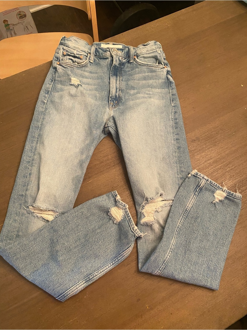 MOTHER High Waisted Rider skimp | Thr Confession